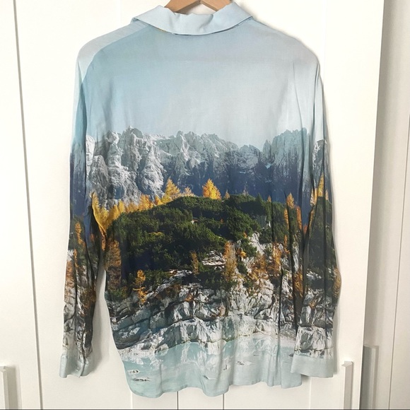 Twik mountain graphic collar shirt - Picture 3 of 3